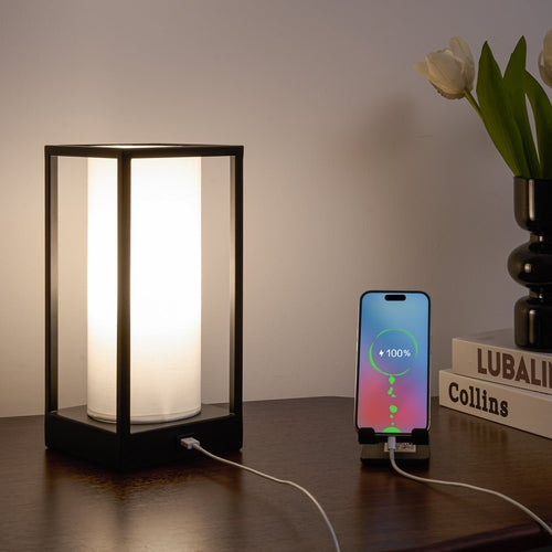 Awneon Hokkaido Table Lamp with Phone Charger - Awneon