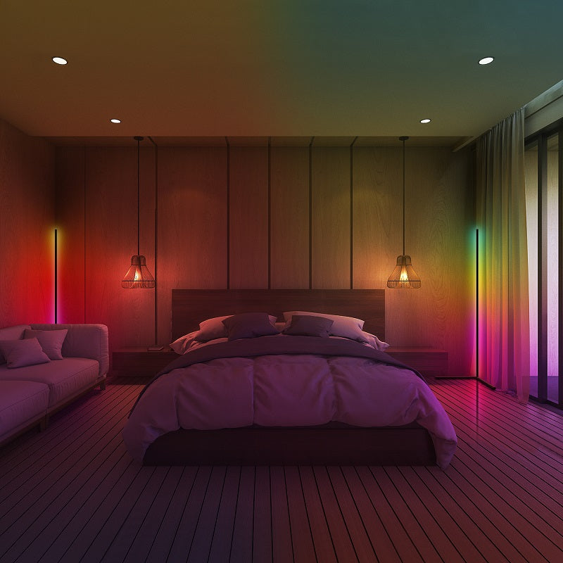 Awneon RGB LED Corner Floor Lamps - Awneon