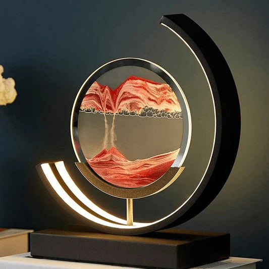 Awneon Moving Sand Sandscapes LED Table Lamp - Awneon